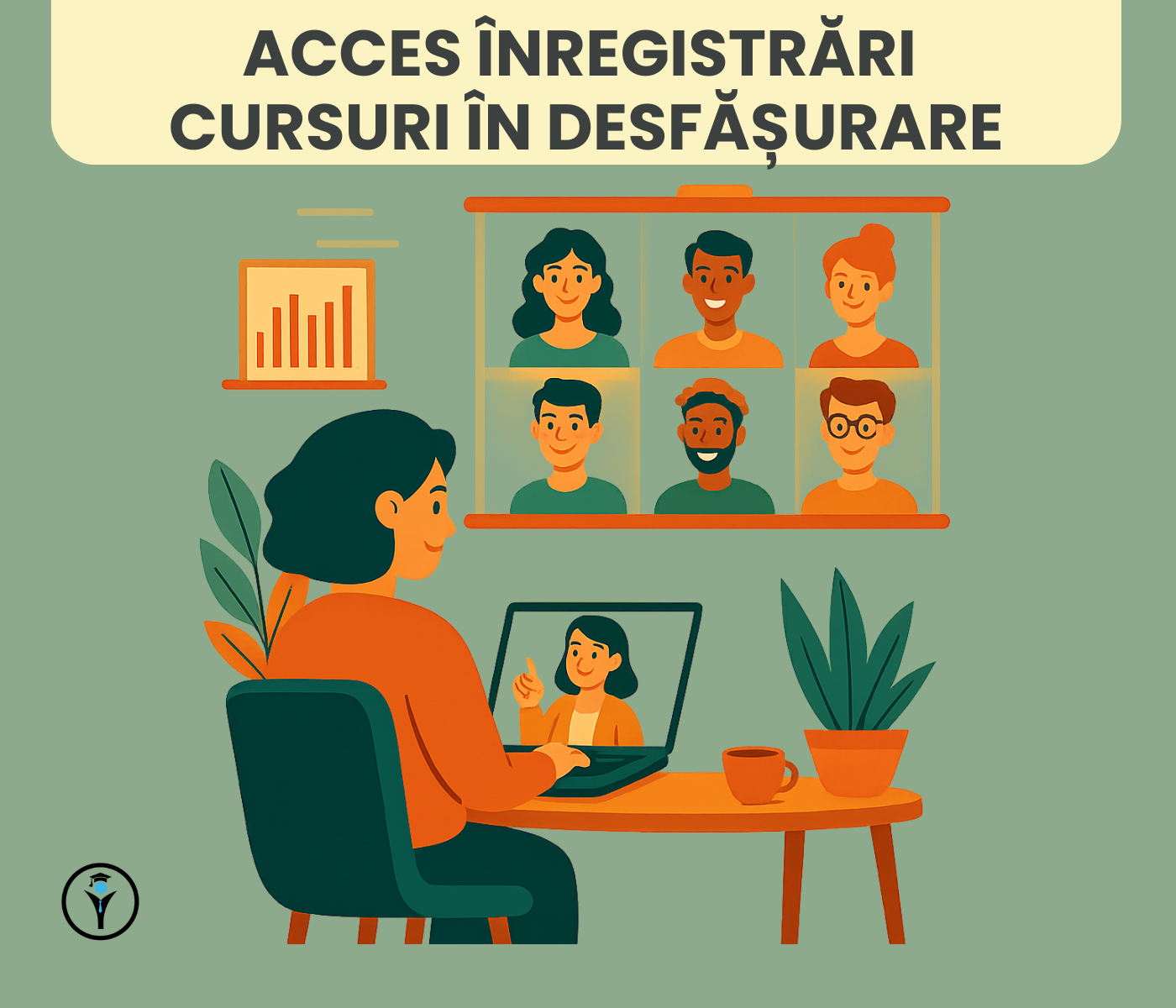 ÎNREGISTRĂRI cursuri live în desfășurare